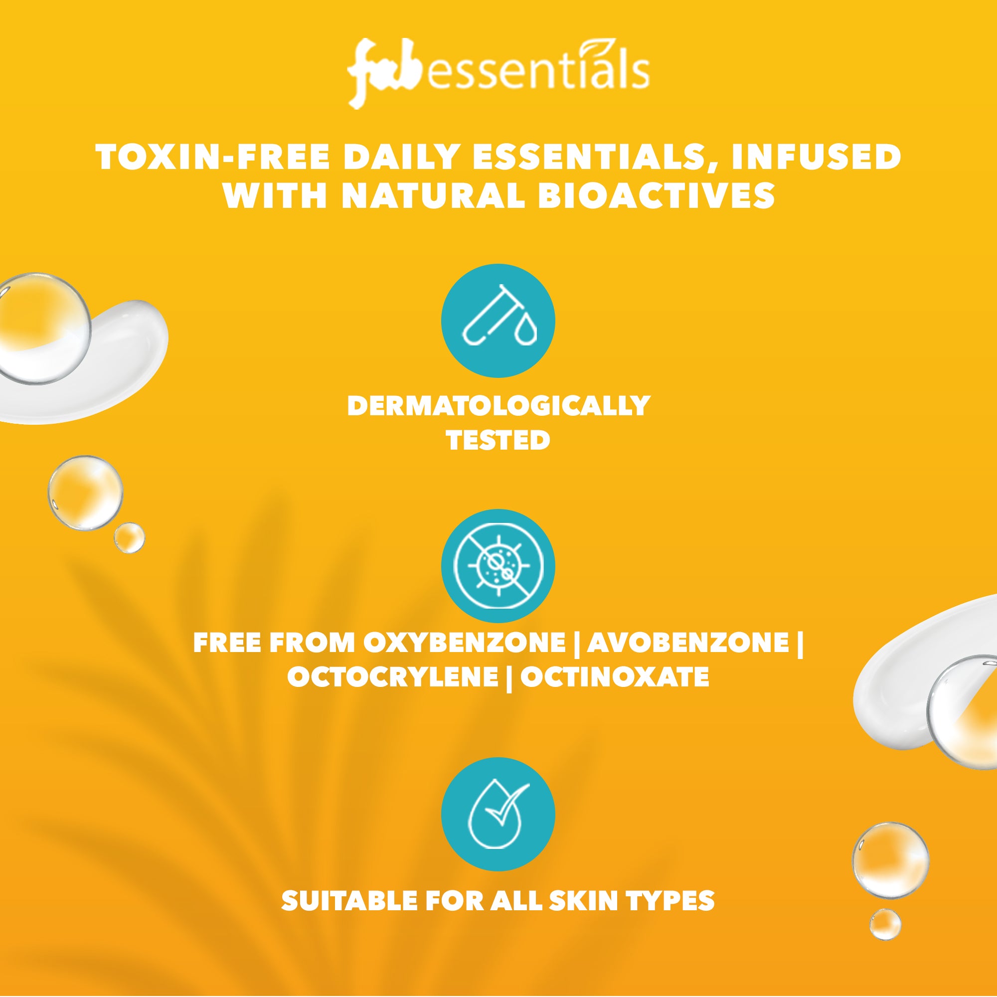 fabessentials Hydrogel Daily Sunscreen SPF 50 PA++++ - 50g