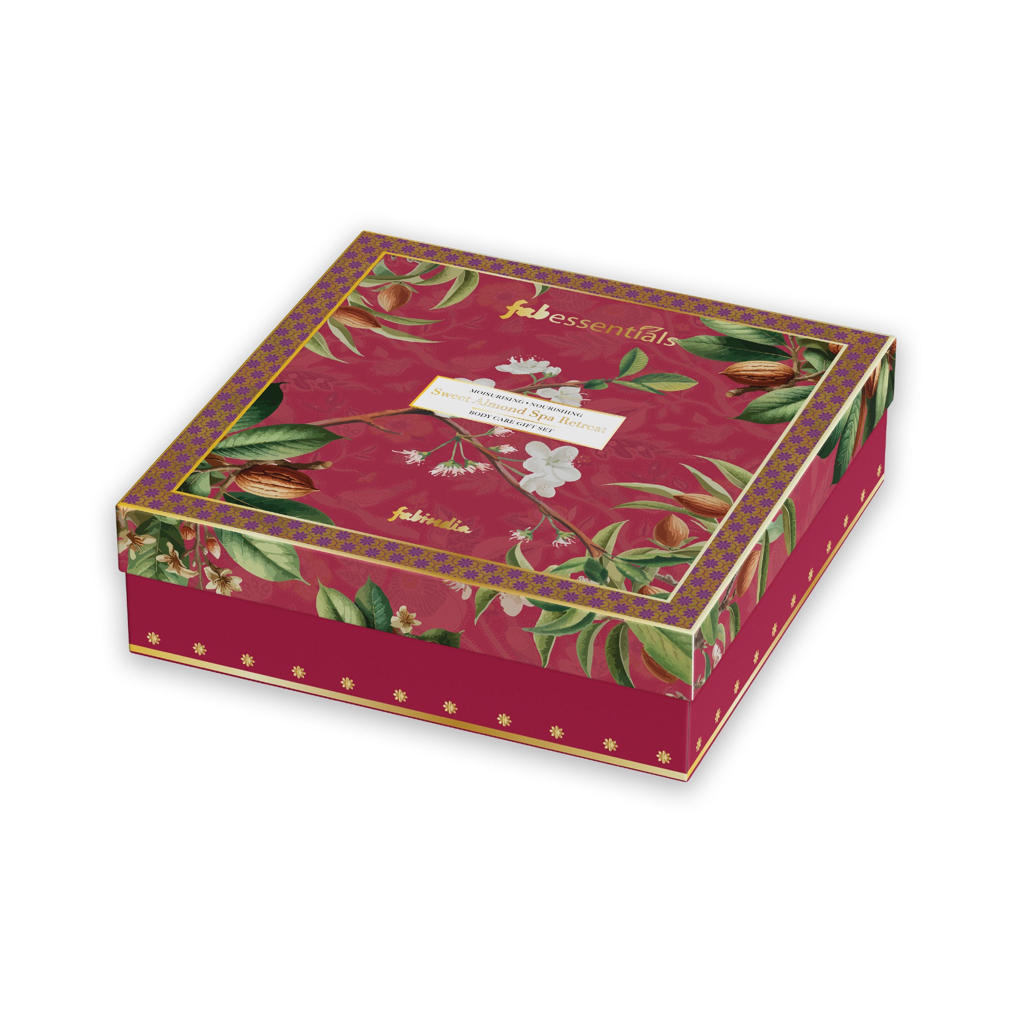 Fabessentails Moisturising Nourishing Sweet Almond Spa Retreat gift Set