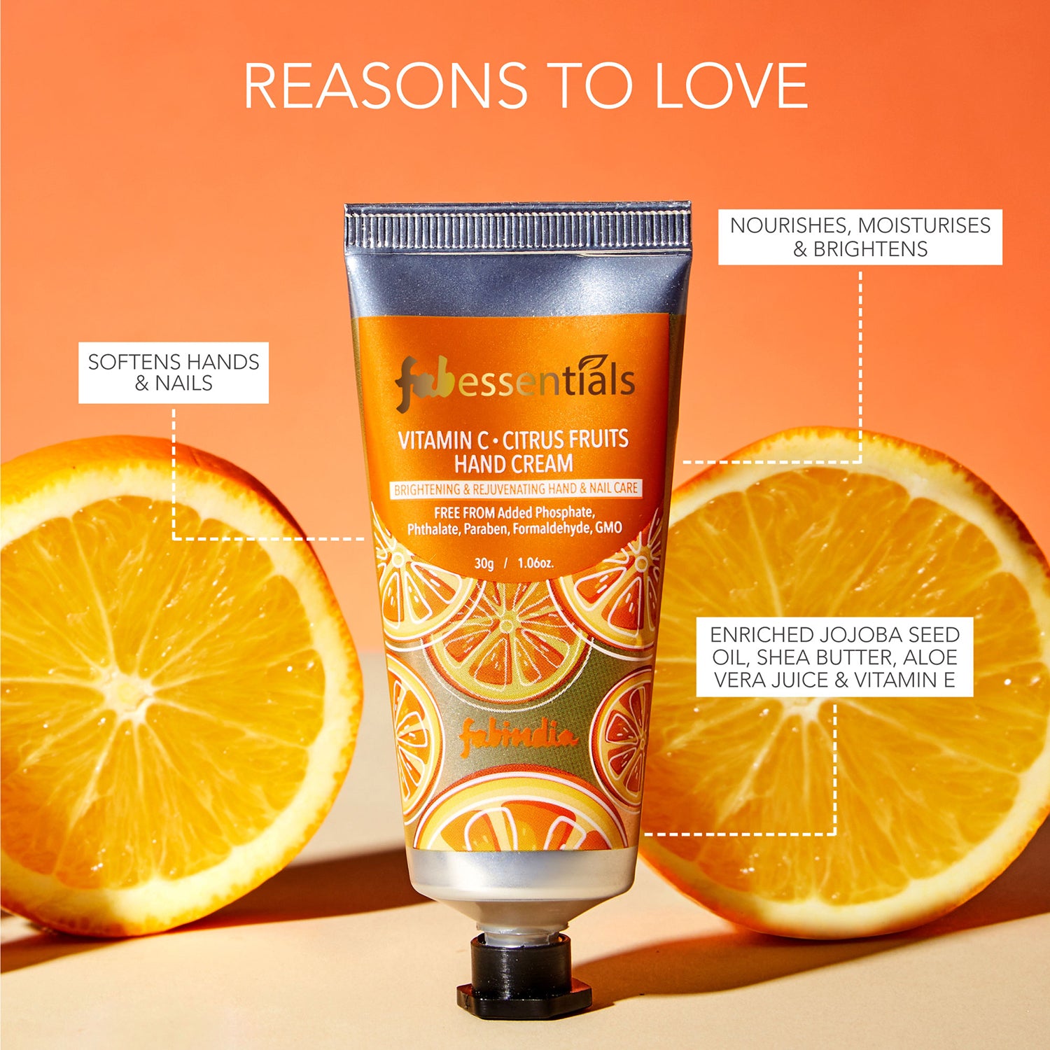 fabessentials Vitamin C Citrus Fruits Hand Cream 30g