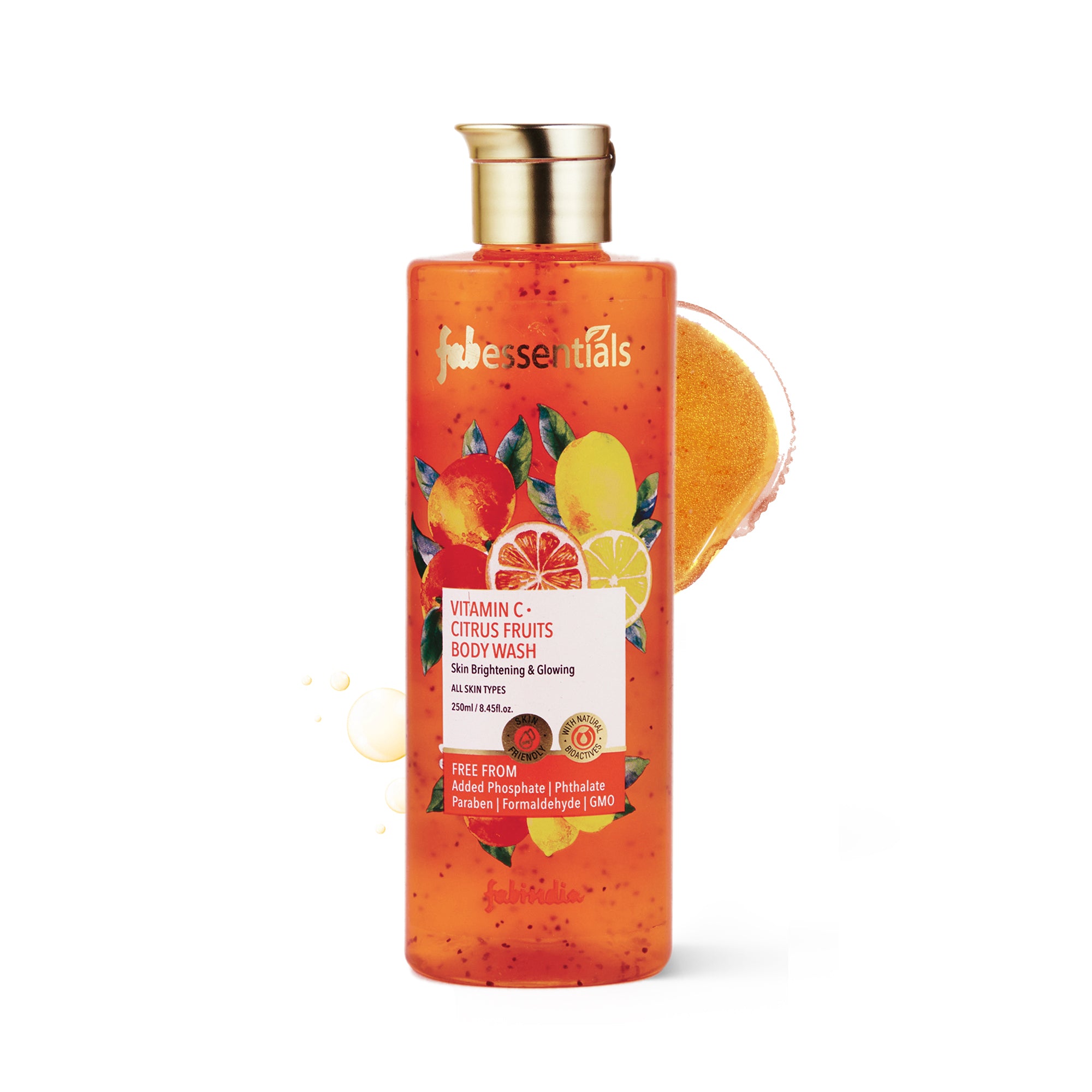 fabessentials Vitamin C Citrus Fruits Body Wash 250ml
