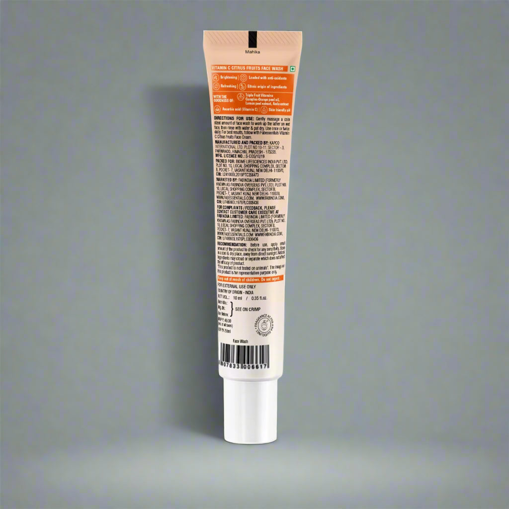 Vitamin C Citrus Fruits Face Wash