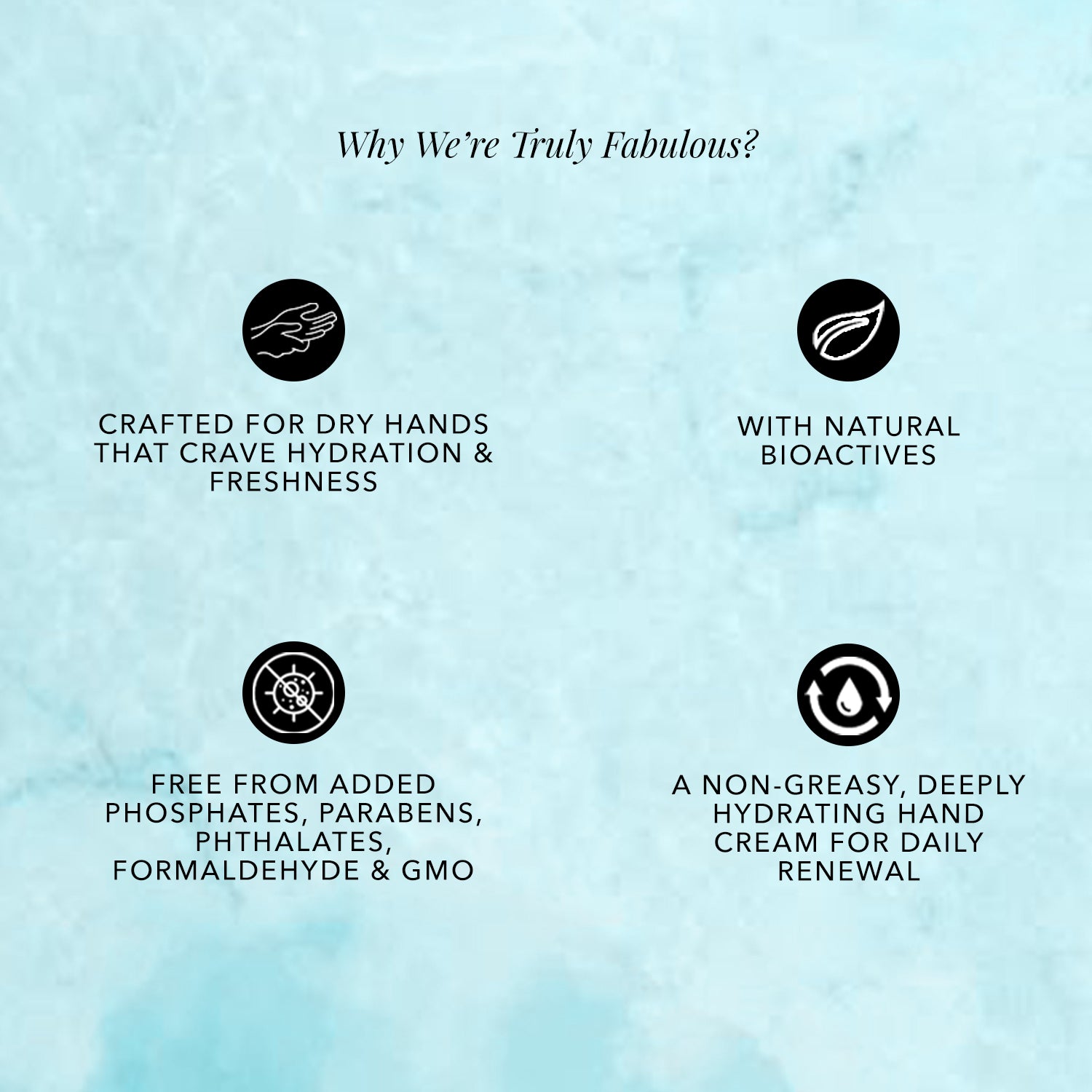 fabessentials Ocean’s Bliss Shea Butter Hand Cream 50g