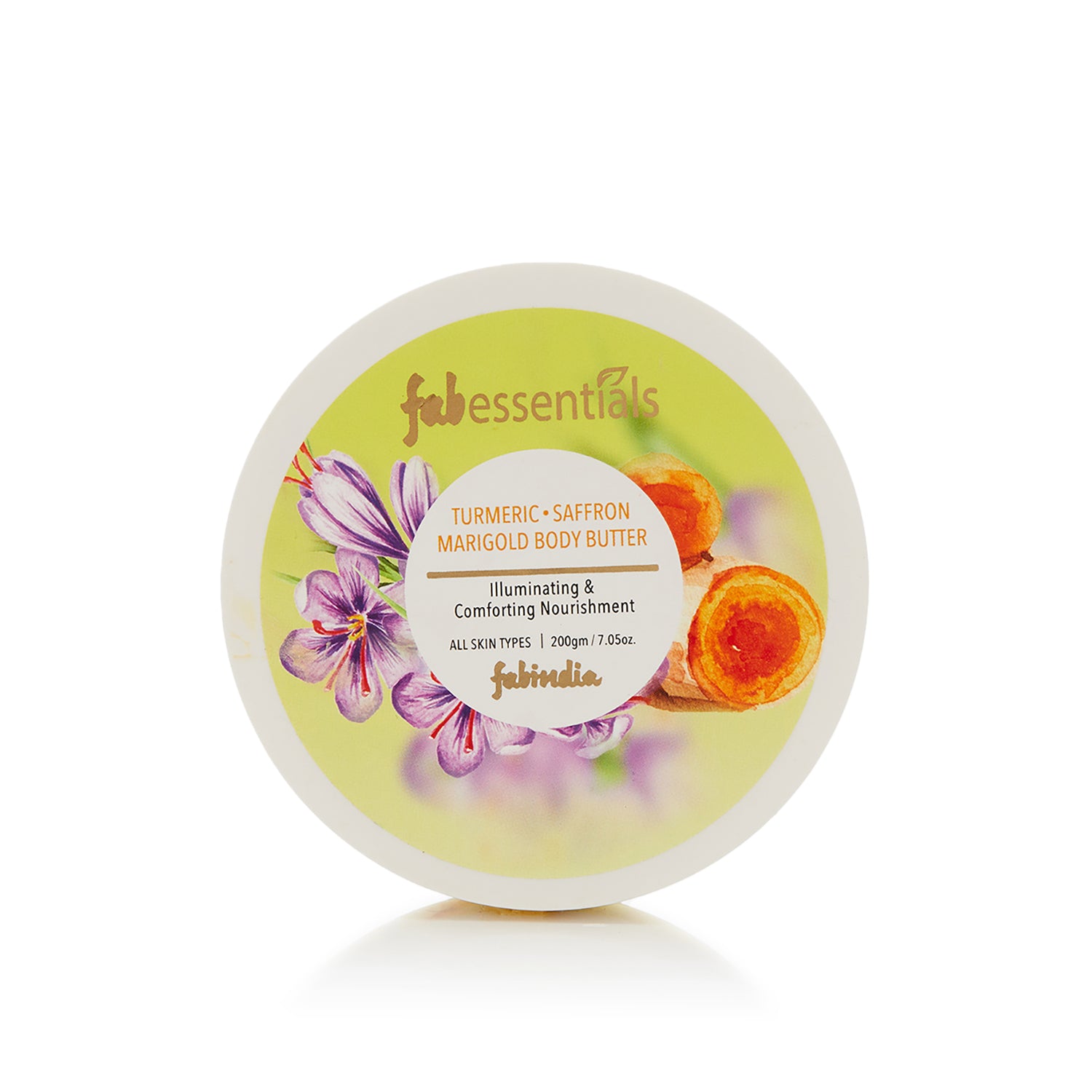 Turmeric Saffron Marigold Body Butter - 200 gm