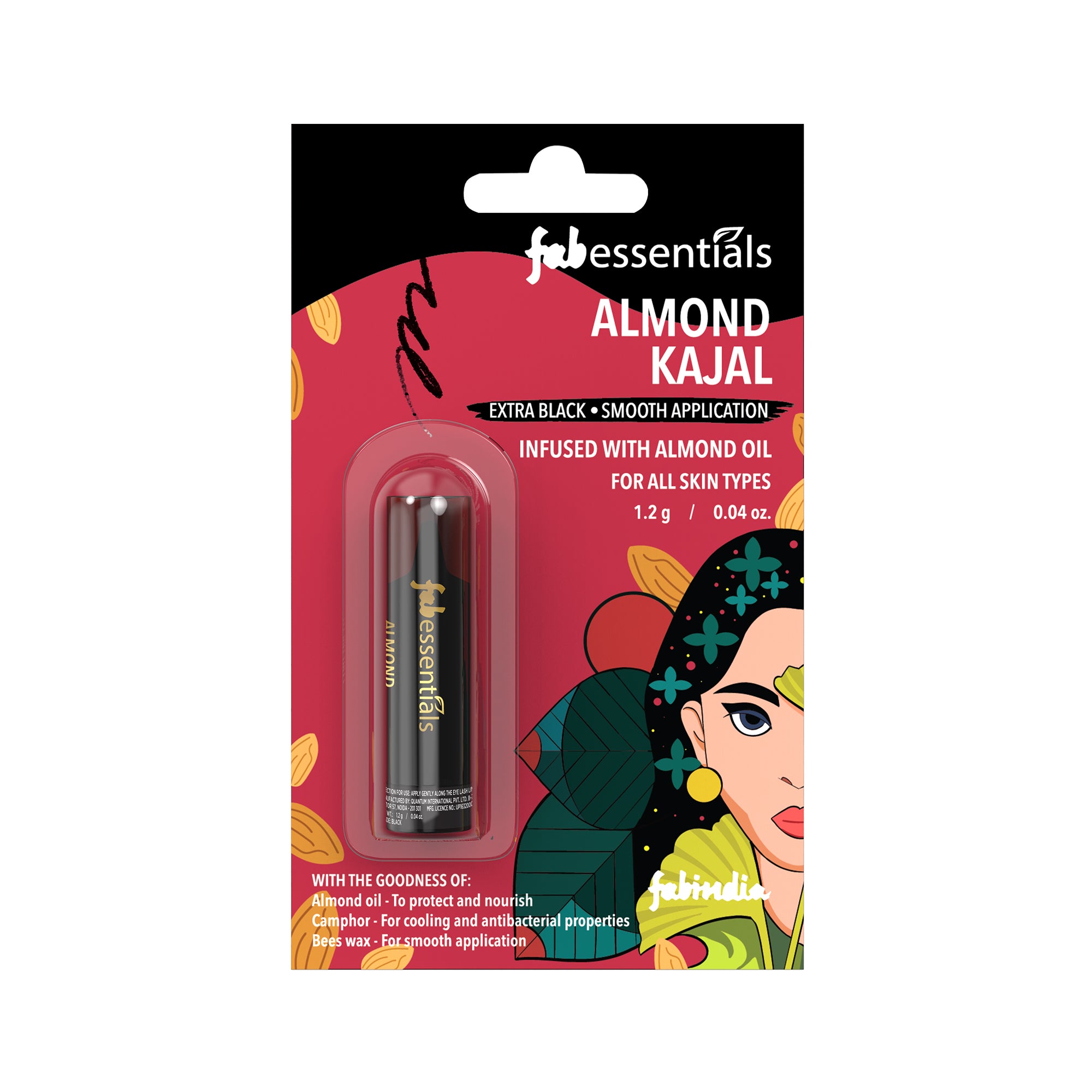 Almond Kajal- 1.2 gm