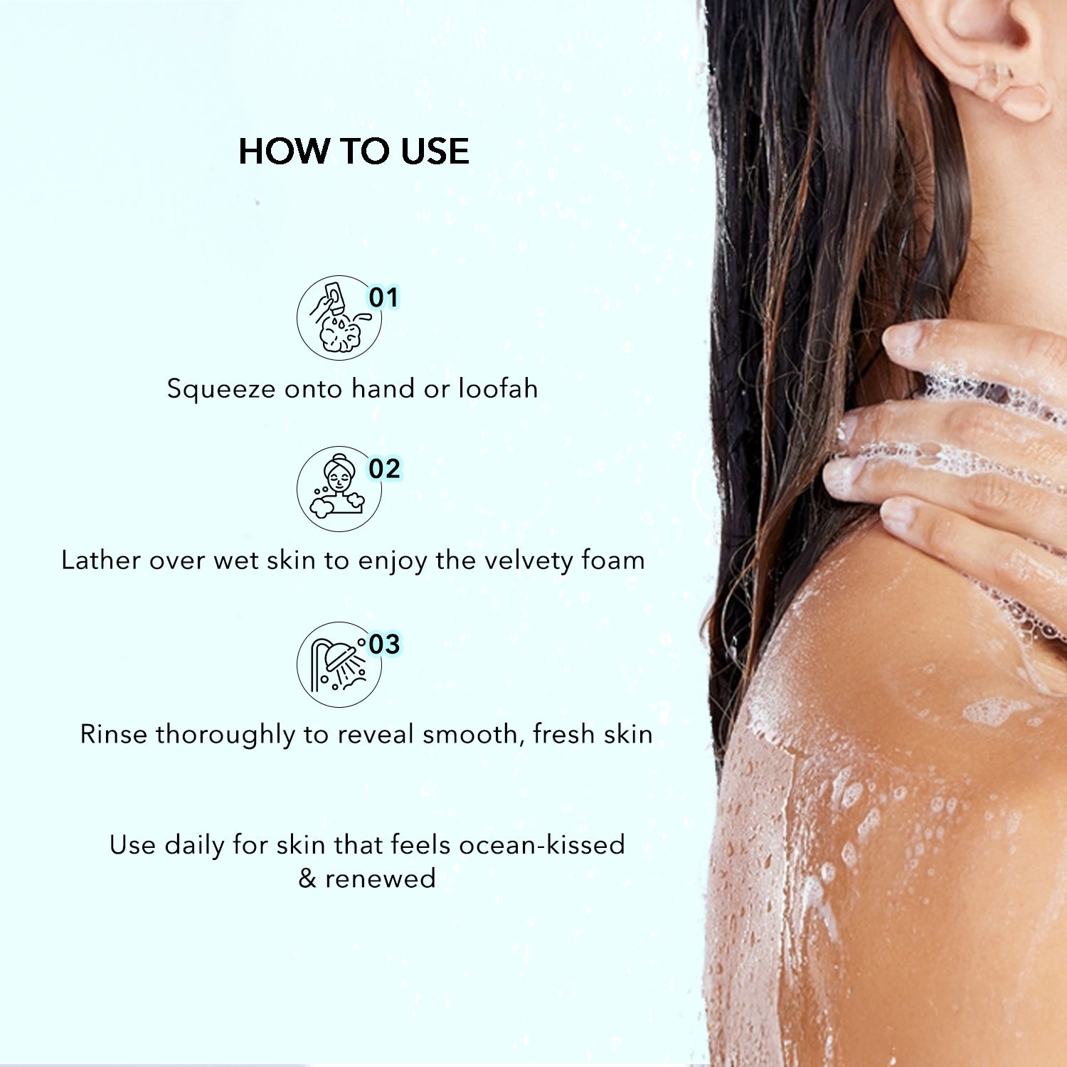 fabessentials Ocean's Bliss Aloe Vera Shower Gel 250ml