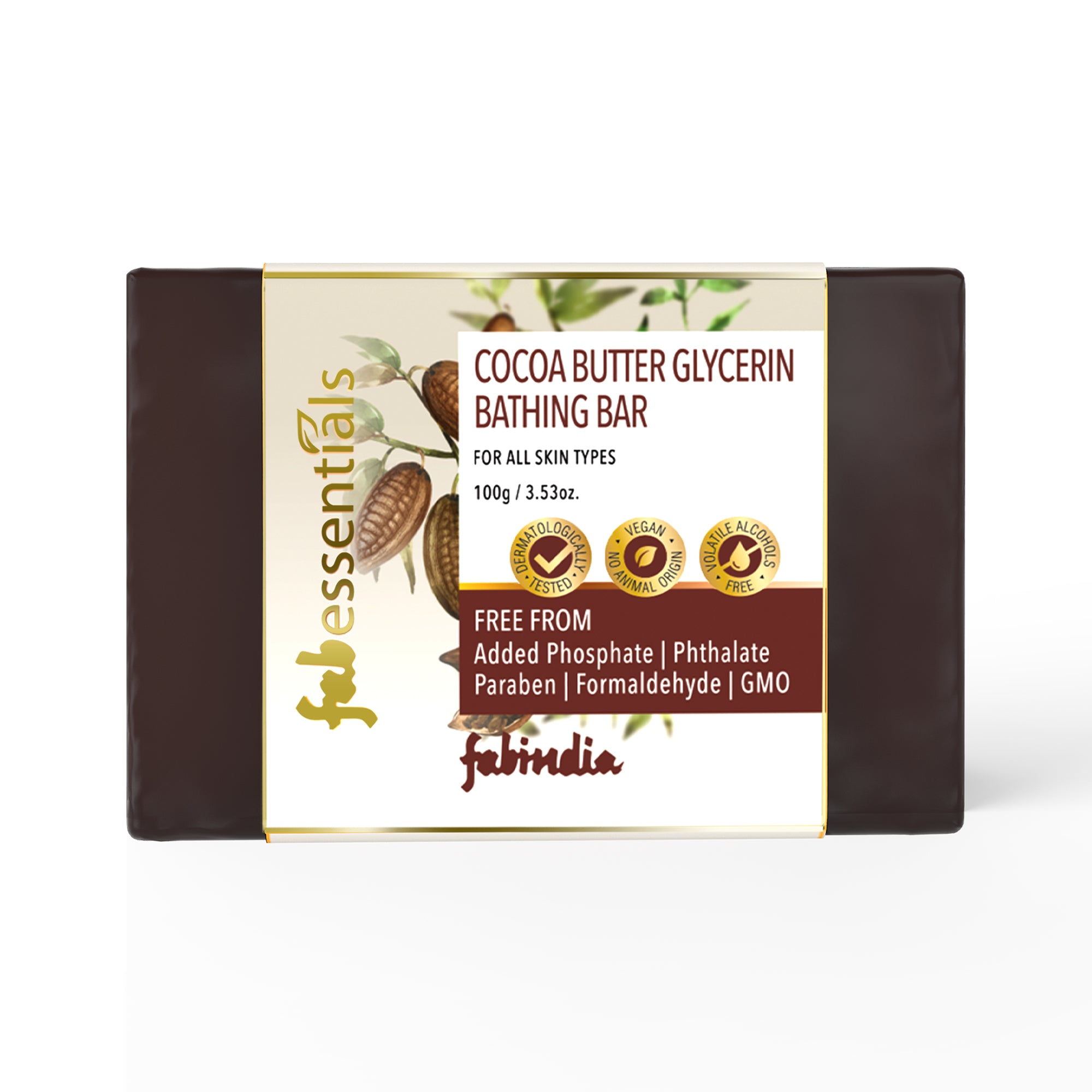 Cocoa Butter Glycerin Bathing Bar- 100 gm