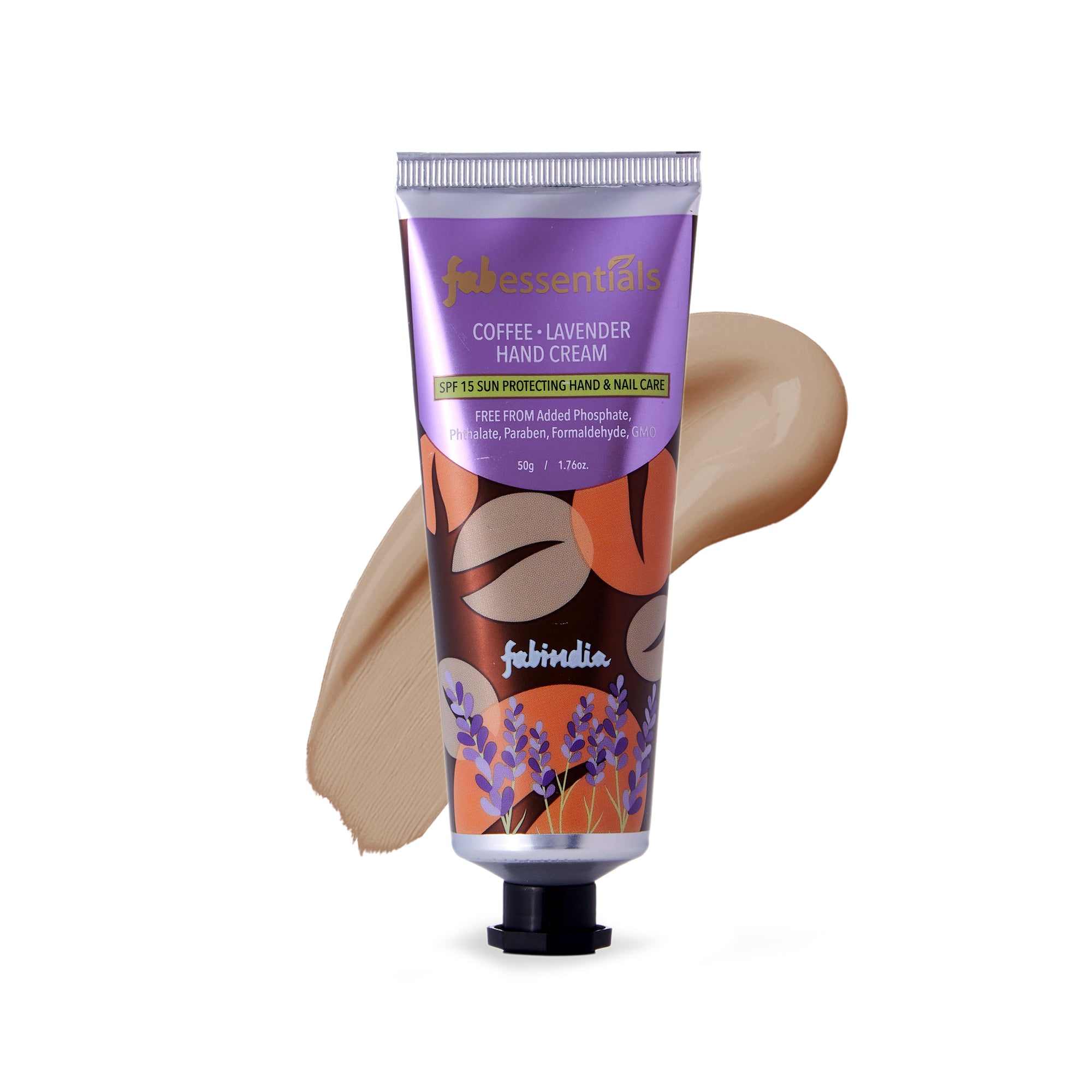 Coffee Lavender Hand Cream With SPF 15 - 50 gm