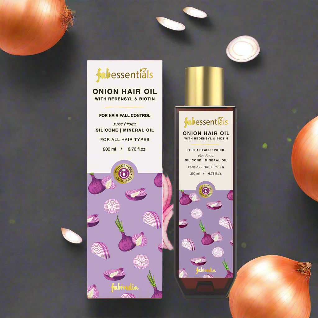 Fabessentials Onion Oil with Redensyl & Biotin - 200 ml
