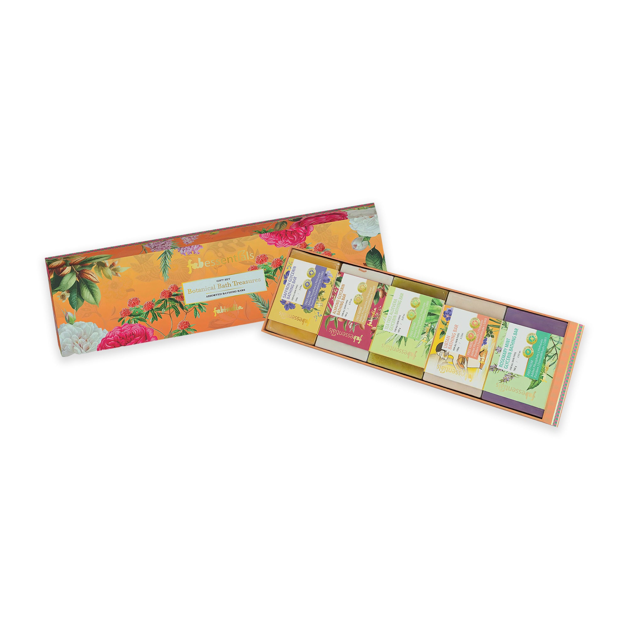 Botanical Assorted Bathing Bars Gift Set 500 gm