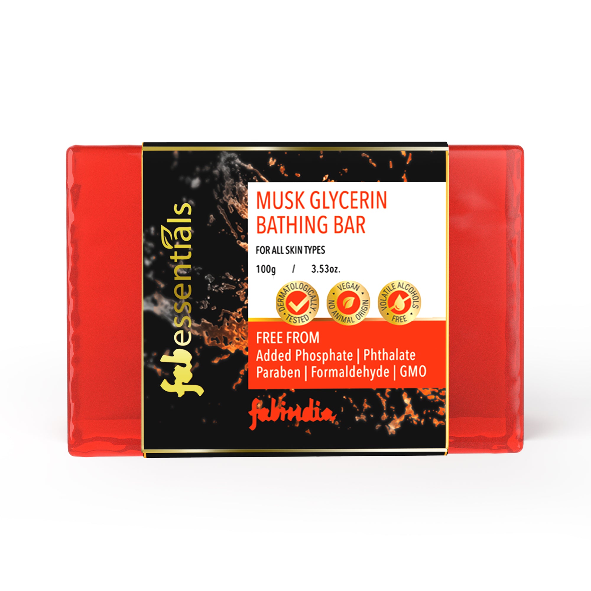 Musk Glycerin Bathing Bar - 100 gm