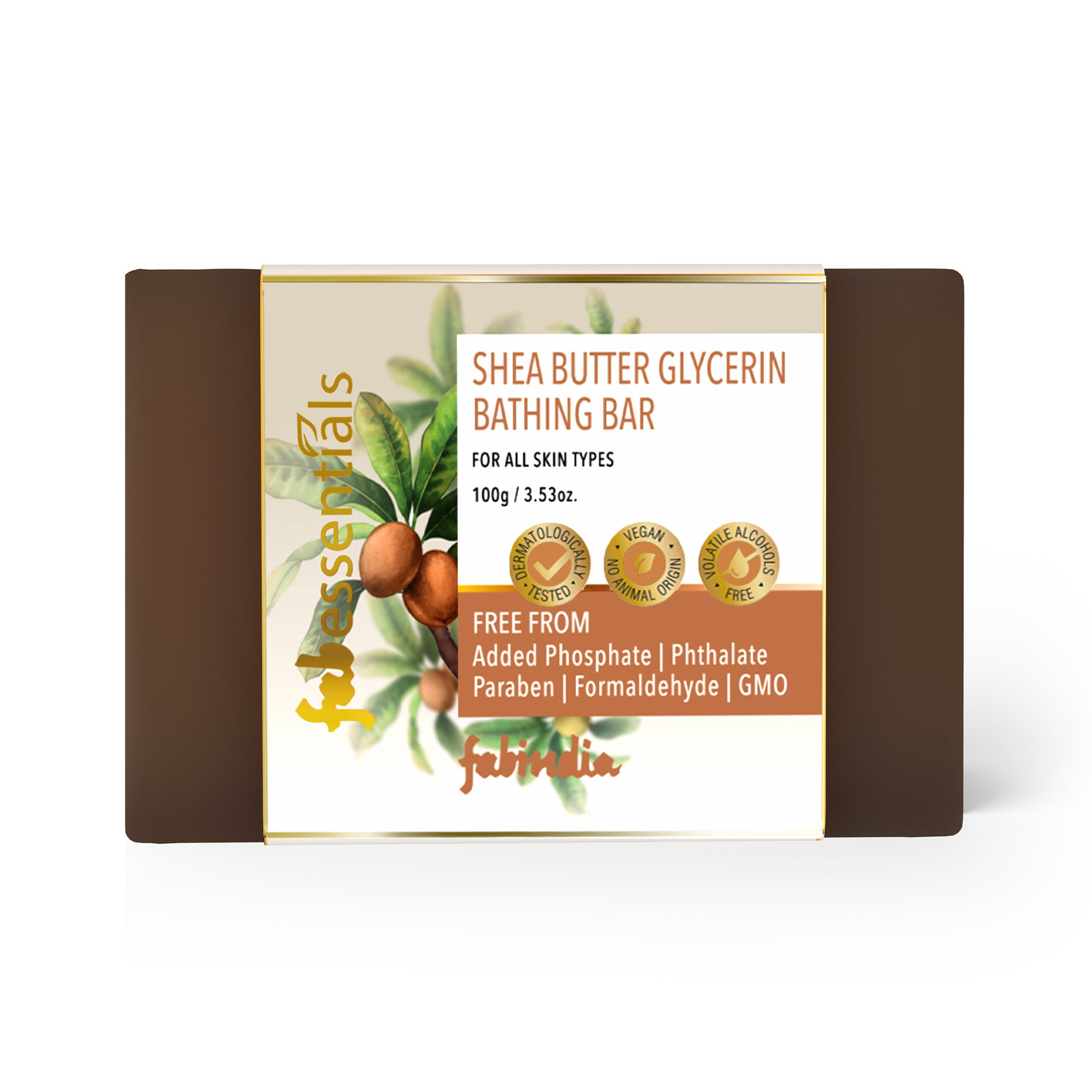 Shea Butter Glycerin Bathing Bar - 100 gm