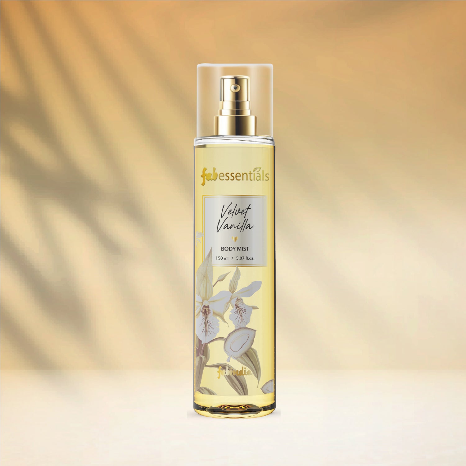 fabessentials Velvet Vanilla Body Mist 150ml | Luxury Fine Fragrance Mist for Women & Men